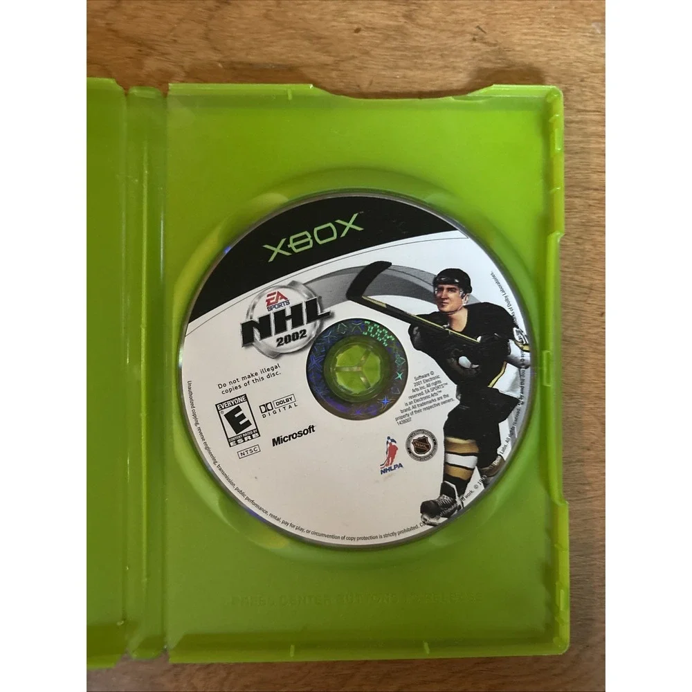 NHL 2002 Xbox For Xbox Original Hockey Good Condition Super Fun EA Sports